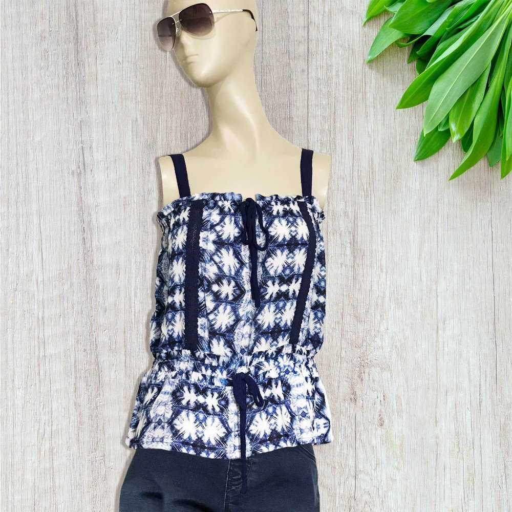 Seven7 Tie Dye Ikat Tank Top NWT Size M